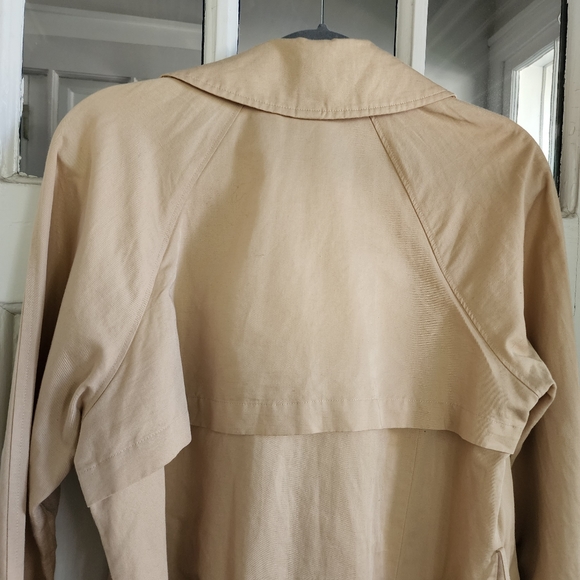 Frame Linen Blend Tan Belted Jacket, Sz XS - Picture 12 of 13
